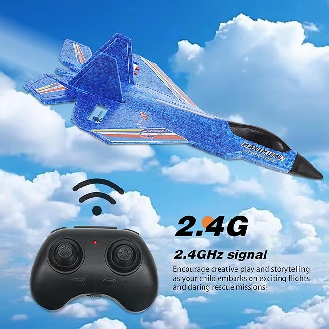 طائرة مع لعبة طائرة يتم التحكم فيها عن بعد | Airplane with remote Controlled Flying Toy