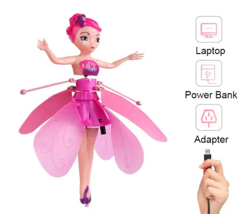 دمية الأميرة الجنية الطائرة السحرية | Magic Flying Fairy Princess Doll