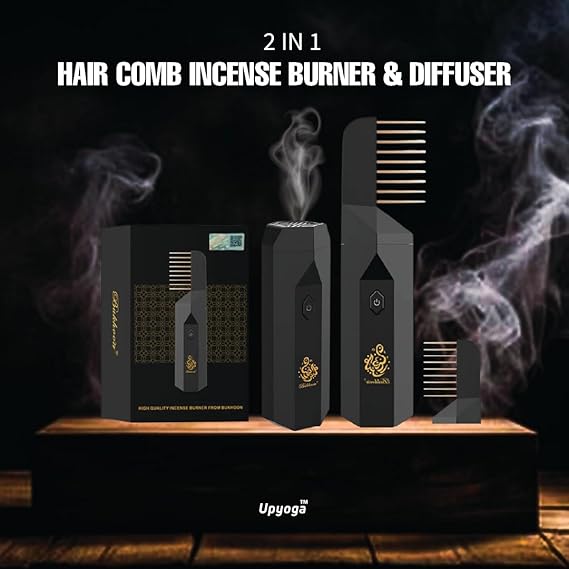 مبخرة مشط الشعر 2 في 1 | 2 in 1 Hair Comb Incense Burner