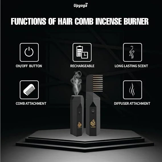 مبخرة مشط الشعر 2 في 1 | 2 in 1 Hair Comb Incense Burner