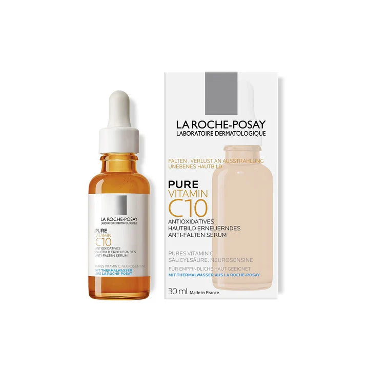 لاروش بوزيه سيروم فيتامين C10 النقي 30 مل | LA ROCHE-POSAY Pure Vitamin C10 Serum 30 ml