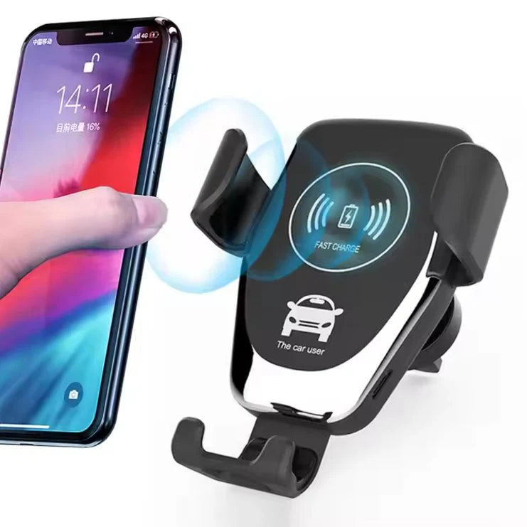 شاحن سيارة لاسلكي بخاصية التثبيت التلقائي | Auto Clamping Wireless Car Charger